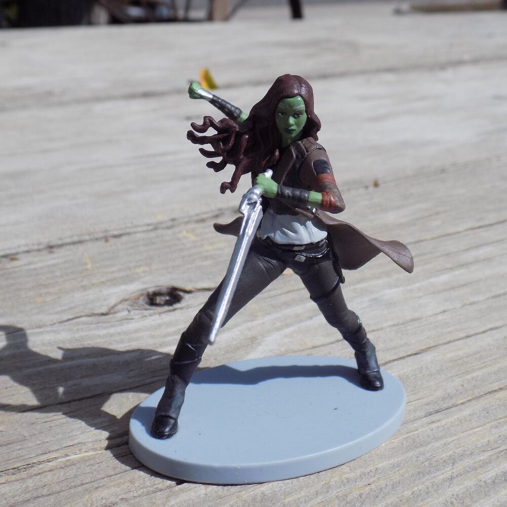 Marvel Disney Store PVC Gamora Figure Toy Cake Topper 2017 *